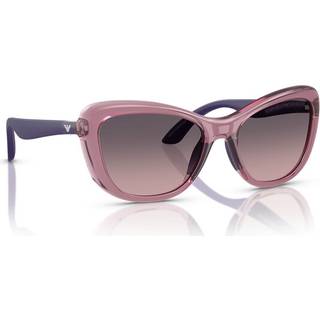 Emporio Armani EK4004 Børn 537646 50 Solbriller Kvinder Purple - Shiny Transparent Violet - 50mm