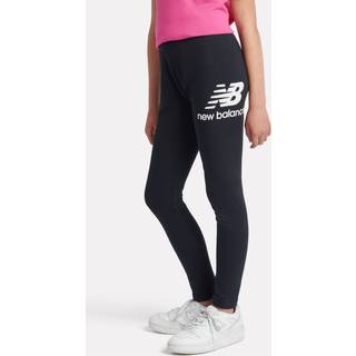 New Balance New Balance Black Kids Stacked Logo Leggings