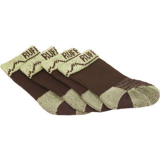 Ruffwear Bark'n Boot Socks Komfortable Hundesokker & Stvleindlg Jordbrun 3,00 in/3,25 in
