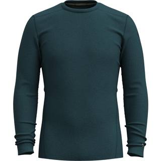 Smartwool Men's Classic Thermal Merino Base Layer Crew Boxed Twilight Blue Heather, M