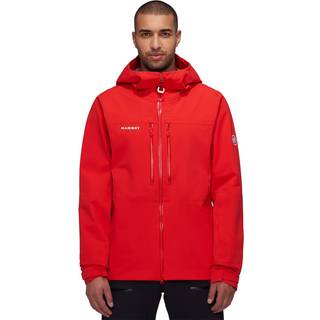 Mammut Men's Stoney Hardshell Hooded Jacket  Mammut Red, S