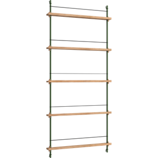 Moebe Magazine Shelving MS.180.1 Eg/Pine Green