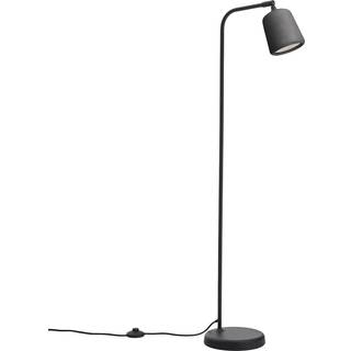 New Works Material Gulvlampe Mørk Grå Cement