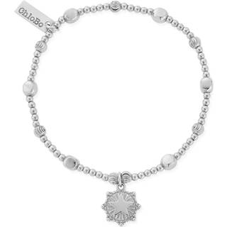ChloBo Silver Radiant Essence Star Bracelet - Silver - 18cm