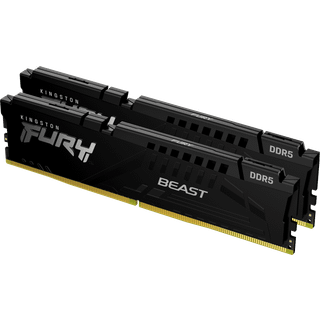 KINGSTON 64GB 6000MT/s DDR5 CL30 DIMM (Kit of 2) FURY Beast Black XMP