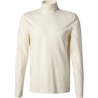 HECHTER PARIS Herren Rollkragenpullover weiß unifarben