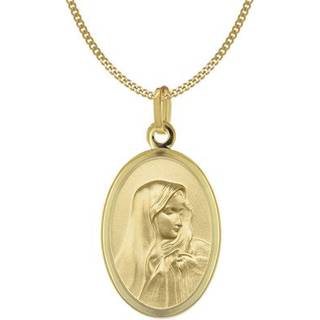 Acalee 50-1026 Halskette mit Madonna-Anhänger Gold 333/8K Maria Dolorosa