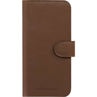 iDeal Of Sweden iPhone 15 Plus Magnet Wallet+ Flip Cover - Brun