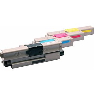 Kompatibelt sæt 4x toner til Oki ES3451 MFP ES5430DN ES5461 ES 3451 MFP ES 5430DN ES 5461 fra ABC