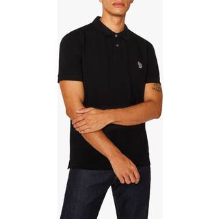 PS Paul Smith Regular Fit Zebra Polo Black
