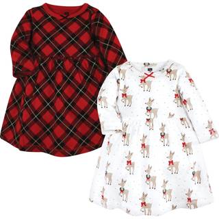 Hudson Baby Girls 'bomuldskjoler Fancy Rudolph 8 år
