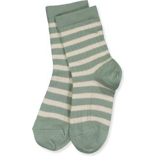 Mp Lily Pad Strømper Uld Striber (2-pak)