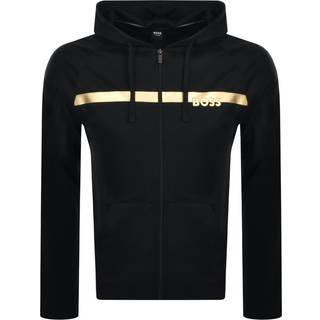 BOSS Authentic Full Zip Hoodie Black
