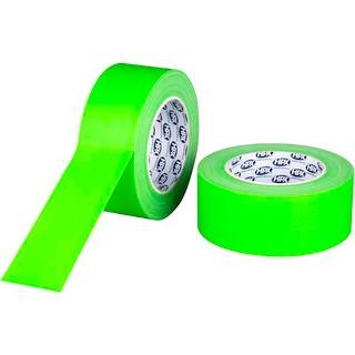 Gaffatape fluo - 50mm x 25m Farver Grøn