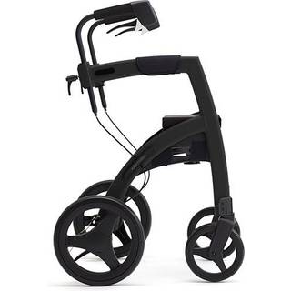 Rollz Motion - kombineret rollator og kørestol-Sort