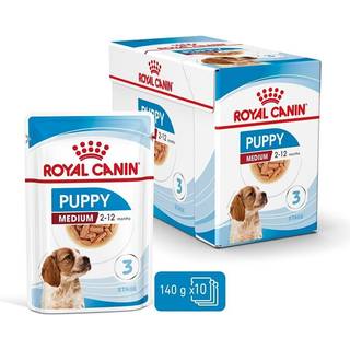 Royal Canin Medium Puppy (in gravy) 10x 140g