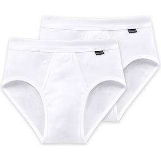 Schiesser Herren Sportslip weiß Reine Baumwolle