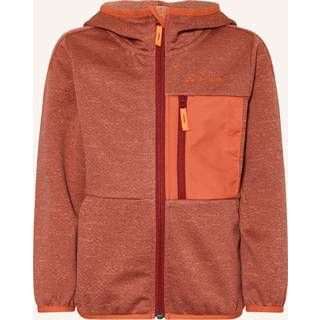 Vaude Kid's Kikimora Jacket Fleecejakke Børn størrelse 104 farve rød