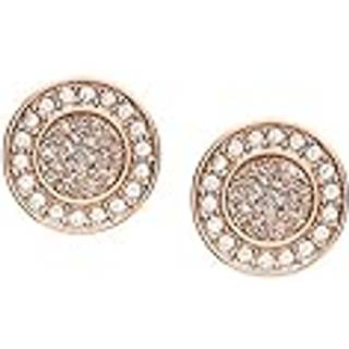 Fossil JF03263791 Rose IP Crystal Earrings - J49182