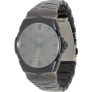 Diesel D-Sruptor Three-Hand Silver Dial Stainless Steel Men’s Watch DZ2213