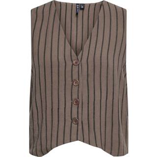 PIECES dame vest PCPIA - Falcon Black - XS
