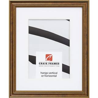Craig Frames 314BR 20 x 24 tommer udsmykket bronze -billedramme matet for at vise et 16 x 20 tommer foto
