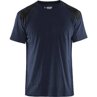 Blåkläder 3379 T-shirt / T-shirt - M - Mørk Marineblå/Sort