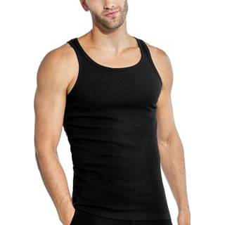 Bread and Boxers Ribbed Tank Top 2-pak - Black - X-Small