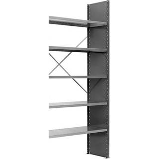 Lagerreol V06 Følgesektion 2500x400 mm Lukket / Galv