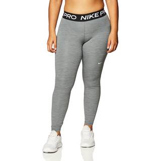 Nike Pro-leggings med mesh-paneler og mellemhøj talje til kvinder - grå - XXL (EU 52-54)