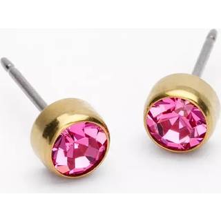 Blomdahl Golden Titanium Pendant Round Curved 15 mm