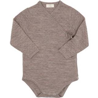 Copenhagen Colors Merino Wool Baby Body Natural Melange 50 cm  Beige  50 cm  Unisex
