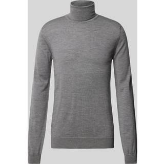 Regular fit rullekravesweater i ny uld