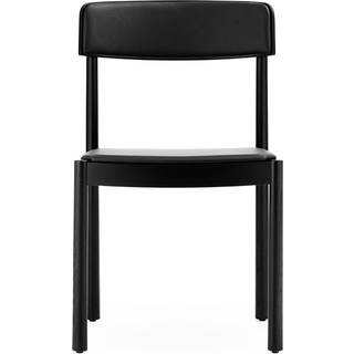 Normann Copenhagen Timb Spisebordsstol Polstret Sort/ Sort