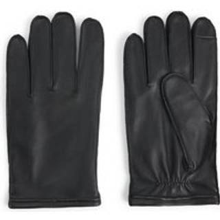 BOSS Black Herren Handschuhe schwarz Lammleder