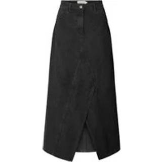 Rabens Saloner Kiddie Nederdele W243201011052 Black Denim (SMALL)