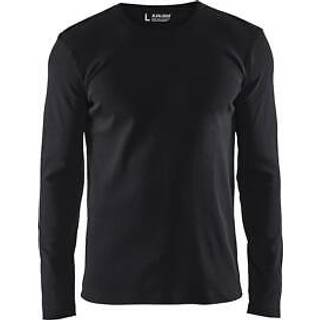 Blåkläder 3314 T-shirt lang ærme / T-shirt lang ærme - 4XL - Sort