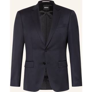 Slim fit habitjakke i serge af ny uld