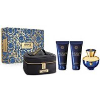 Versace Pour Femme Dylan Blue Gavesæt 100ml EDP + 100ml Shower Gel + 100ml Body Lotion
