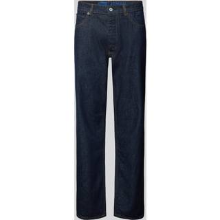 HUGO Jonah Straight Fit Jeans Dark Blue