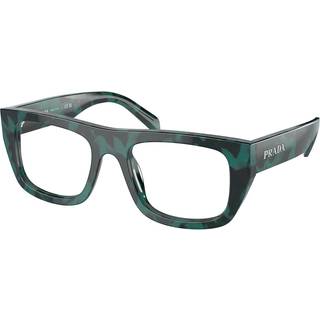 Prada PR A17V 17U1O1 53 Briller Kvinder Grøn - Marble Emerald Green - 53mm