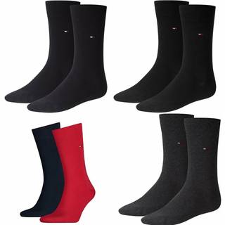 Tommy Hilfiger 2-pak Men Classic Sock - Black - Str 47/49 * Kampagne *