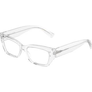 Dolce & Gabbana DG3387 3133 53 Briller Kvinder Krystalklar - Clear - 53mm