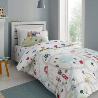 Bianca Bianca White Cotton Transport Duvet Cover Set