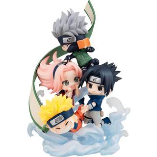 Naruto Shippuden FigUnity PVC Mini Statue Gather here, Team 7 13 cm