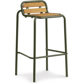 Normann Copenhagen Vig Barstol H75 Mørkegrøn