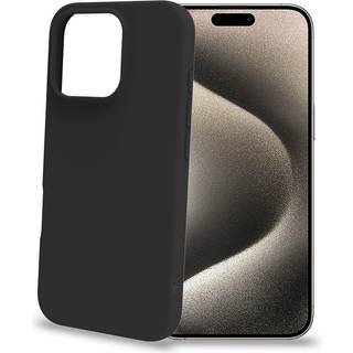 Celly Cromo Soft Rubber Cover (iPhone 16 Pro) - Blå