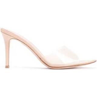 Gianvito Rossi Elle 85 TPU mules - neutrals - EU 34.5