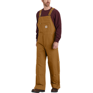 Carhartt Insulated Bib Overall Men's Carhartt® Brown XL