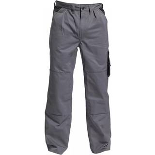 Engel 2600-575 Enterprise bomuld buks / Arbejdsbukser Grå/Sort 76